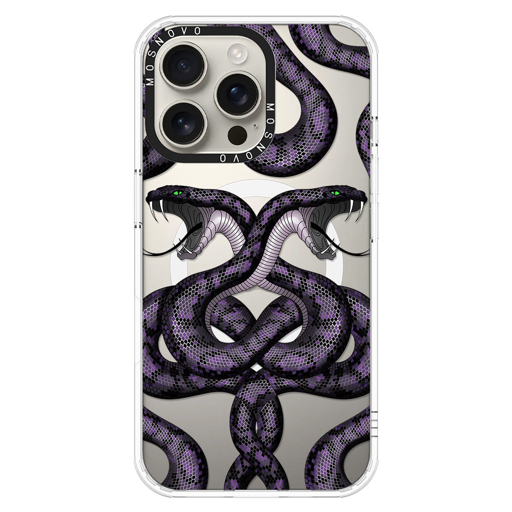 Mystery Snake Phone Case - iPhone 16 Pro Max Case - MOSNOVO