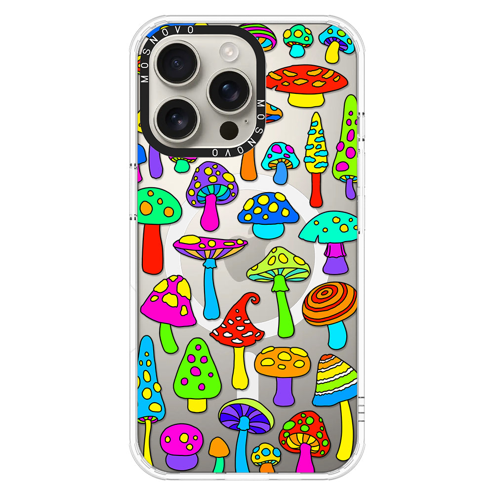 Wild Mushroom Phone Case - iPhone 16 Pro Max Case - MOSNOVO