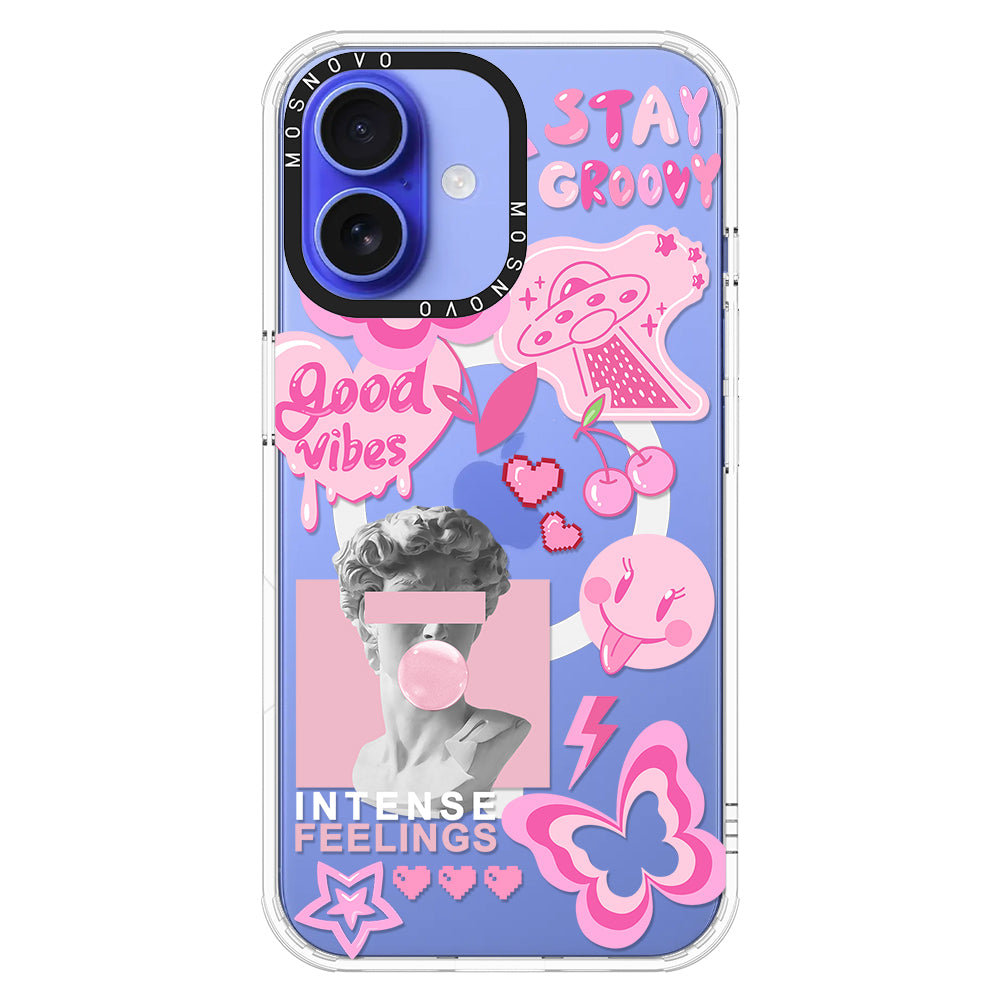 Pink Culture Phone Case - iPhone 16 Plus Case