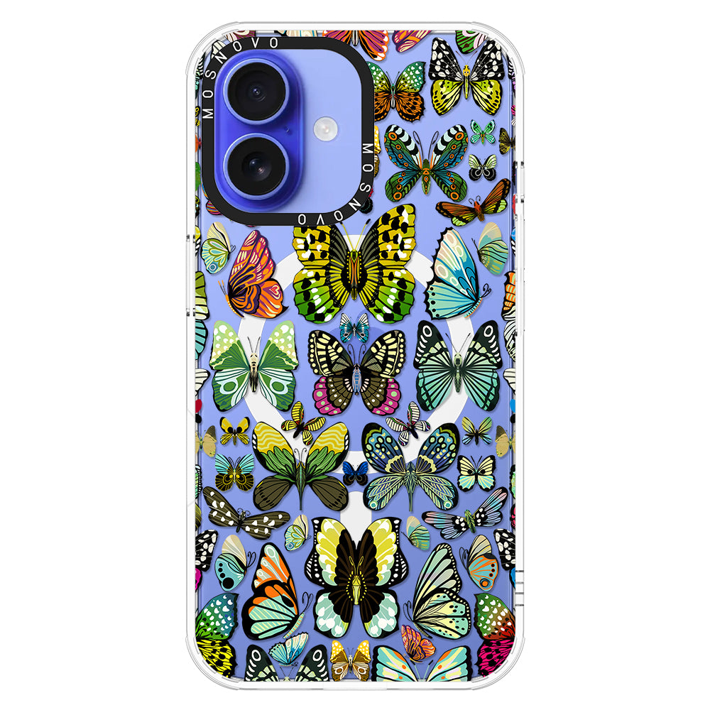 Butterflies Phone Case - iPhone 16 Case - MOSNOVO