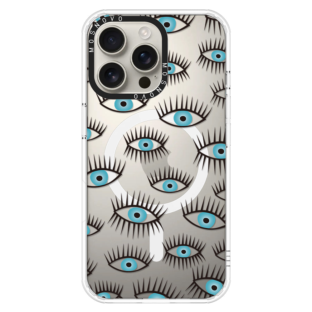 Evil Eye Phone Case - iPhone 16 Pro Max Case - MOSNOVO