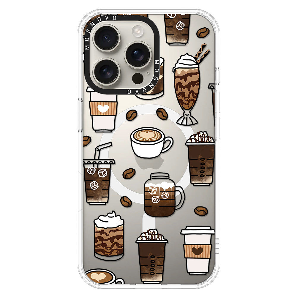 Coffee Phone Case - iPhone 16 Pro Max Case - MOSNOVO