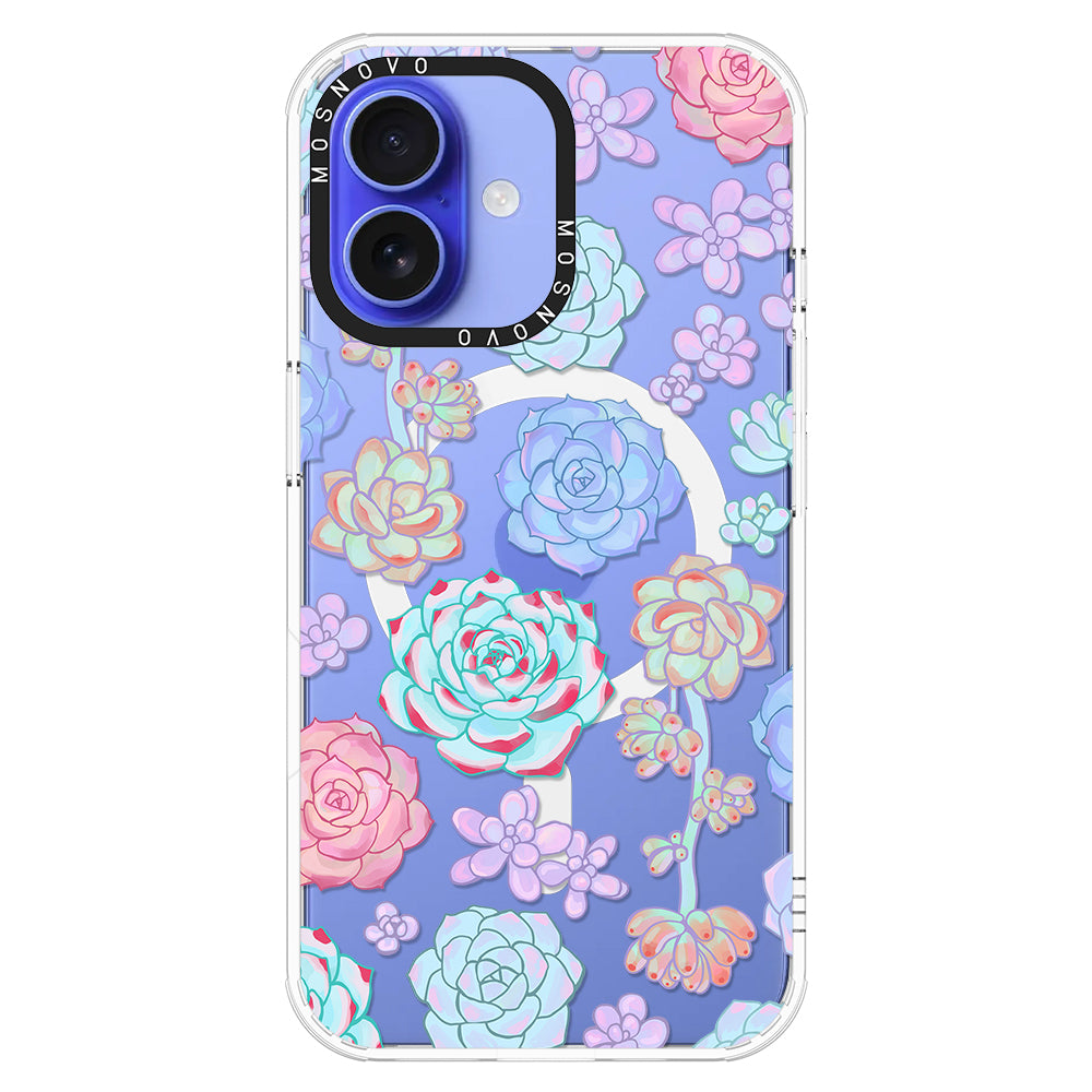 Succulents Phone Case - iPhone 16 Case - MOSNOVO