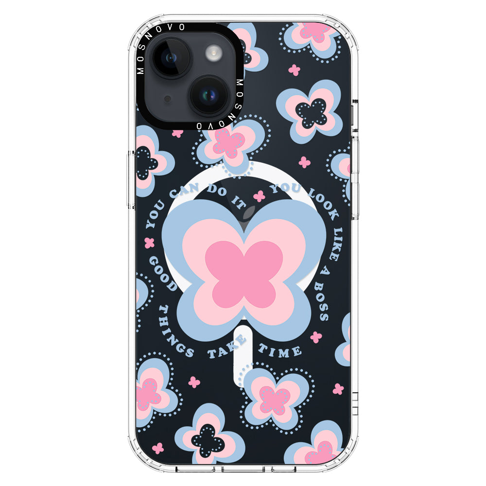 Blooming Butterflies Phone Case - iPhone 14 Plus Case