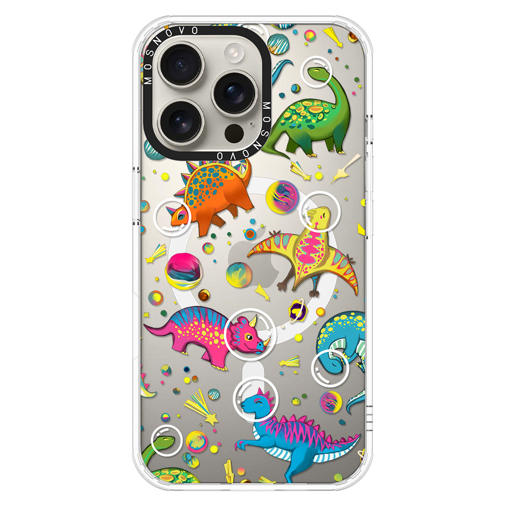 Dinosaur Planet Phone Case - iPhone 16 Pro Max Case - MOSNOVO