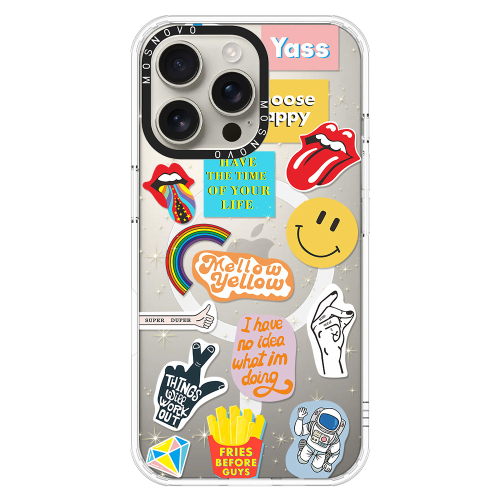 Pop Culture Phone Case - iPhone 16 Pro Max Case - MOSNOVO