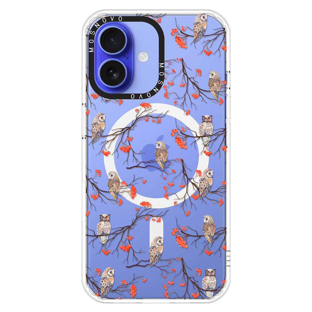 Owl Phone Case - iPhone 16 Case - MOSNOVO