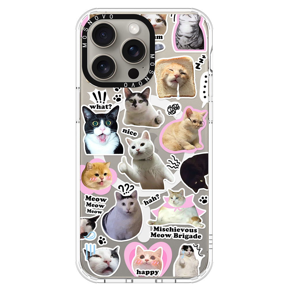 The Cat Brigade Phone Case - iPhone 15 Pro Max Case