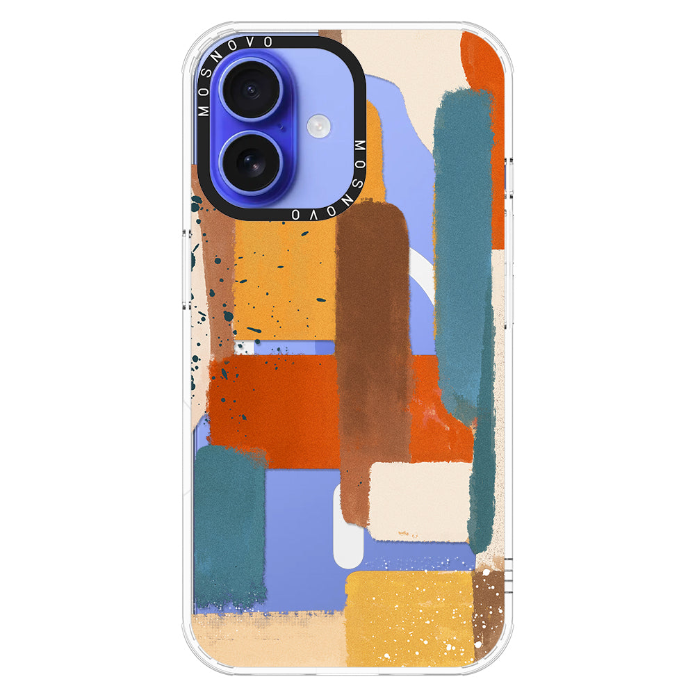 Modern Abstract Artwork Phone Case - iPhone 16 Case - MOSNOVO