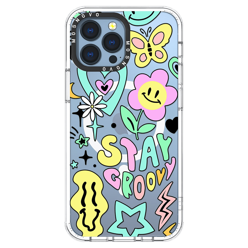 Stay Groovy Phone Case - iPhone 13 Pro Max Case