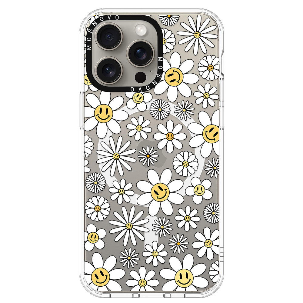 Happy Daisy Blooms Phone Case - iPhone 15 Pro Max Case