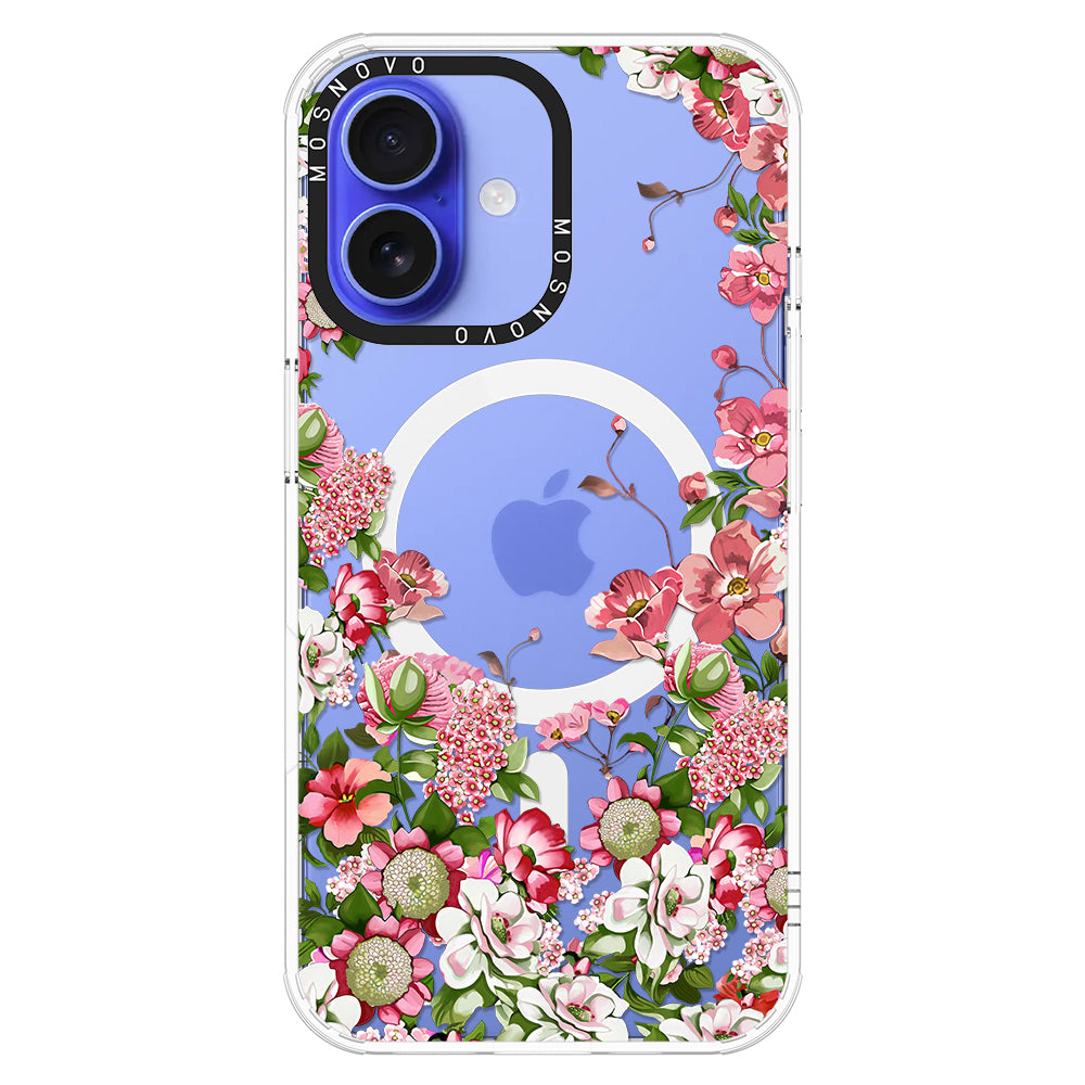 Blooms Phone Case - iPhone 16 Plus Case - MOSNOVO