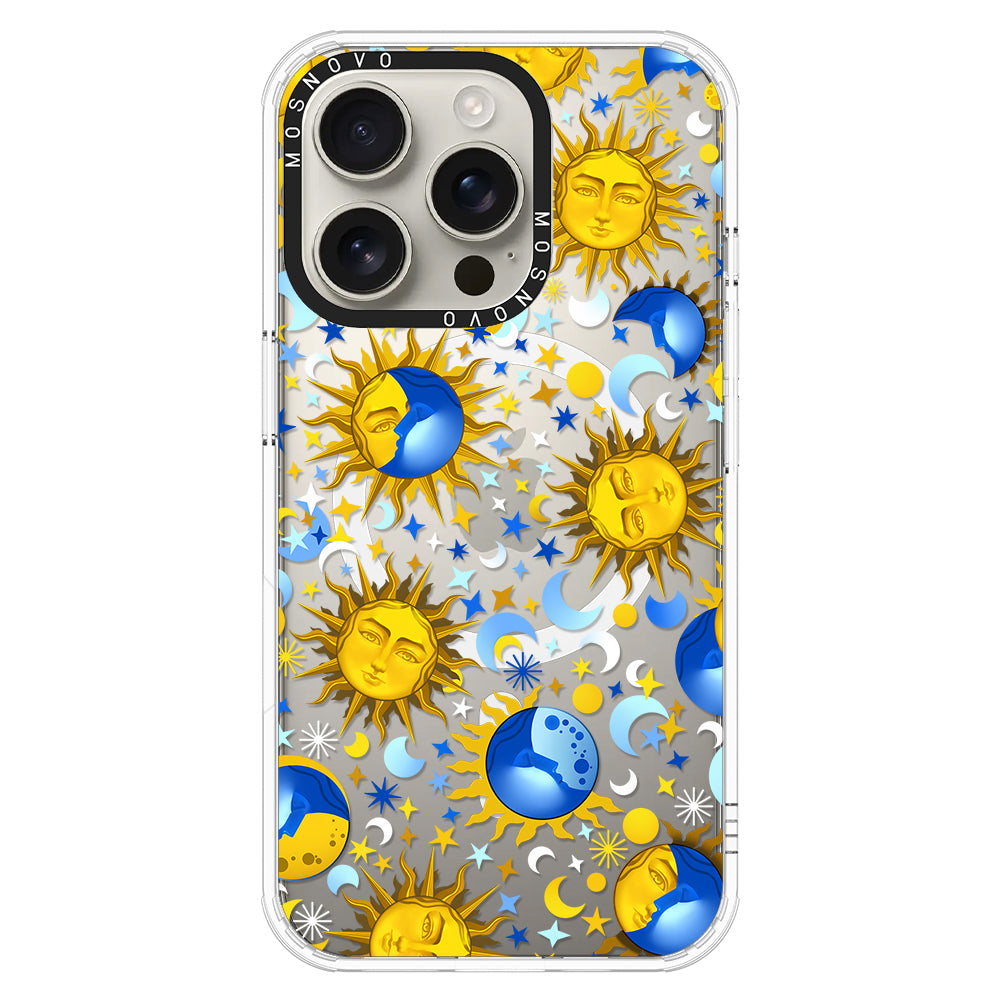 Sun and Moon Phone Case - iPhone 16 Pro Case - MOSNOVO