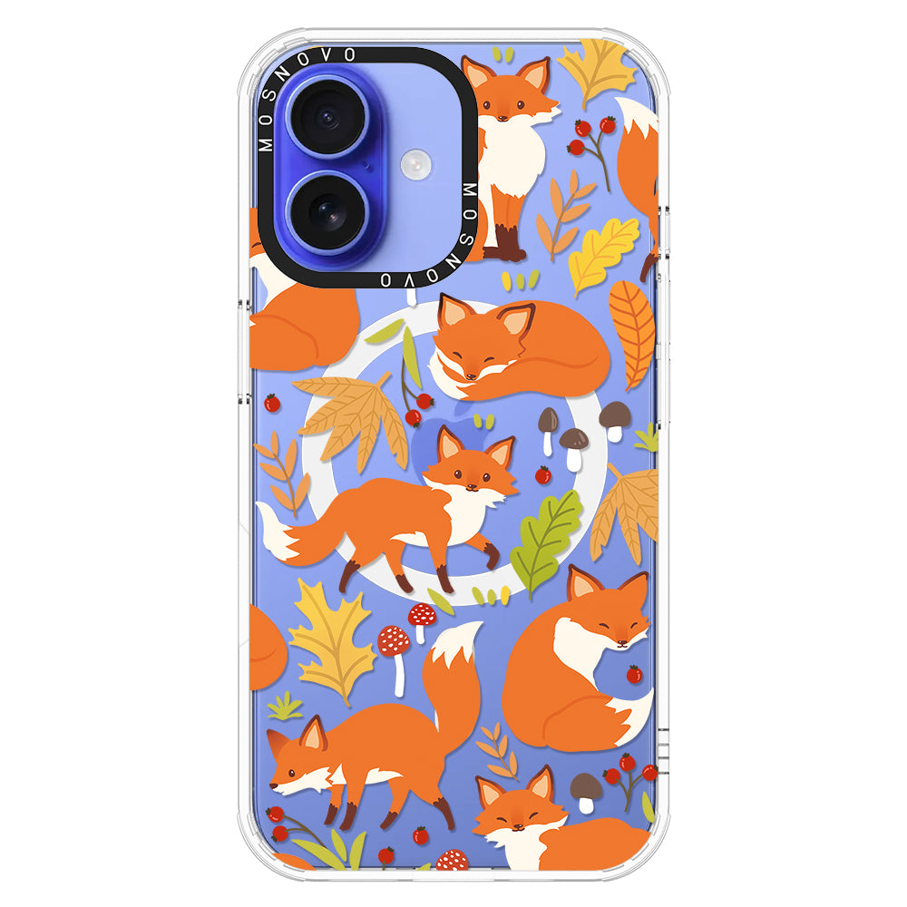 Autumn Fox Phone Case - iPhone 16 Case - MOSNOVO