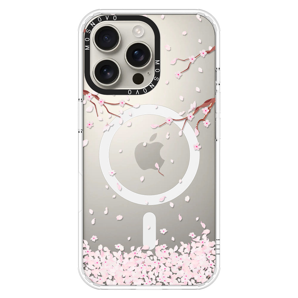 Sakura Phone Case - iPhone 16 Pro Max Case Clear With Magsafe