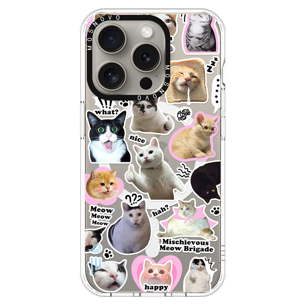 The Cat Brigade Phone Case - iPhone 15 Pro Case