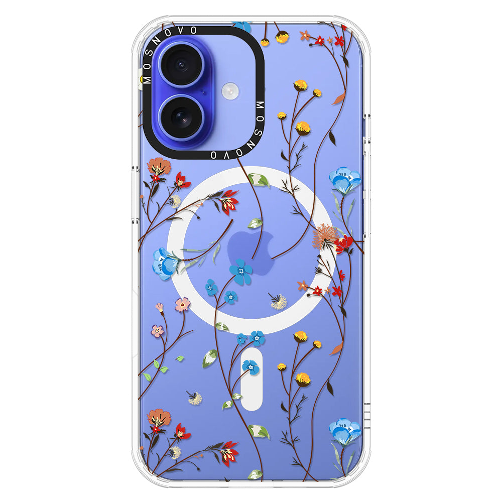 Wildflowers Phone Case - iPhone 16 Plus Case - MOSNOVO