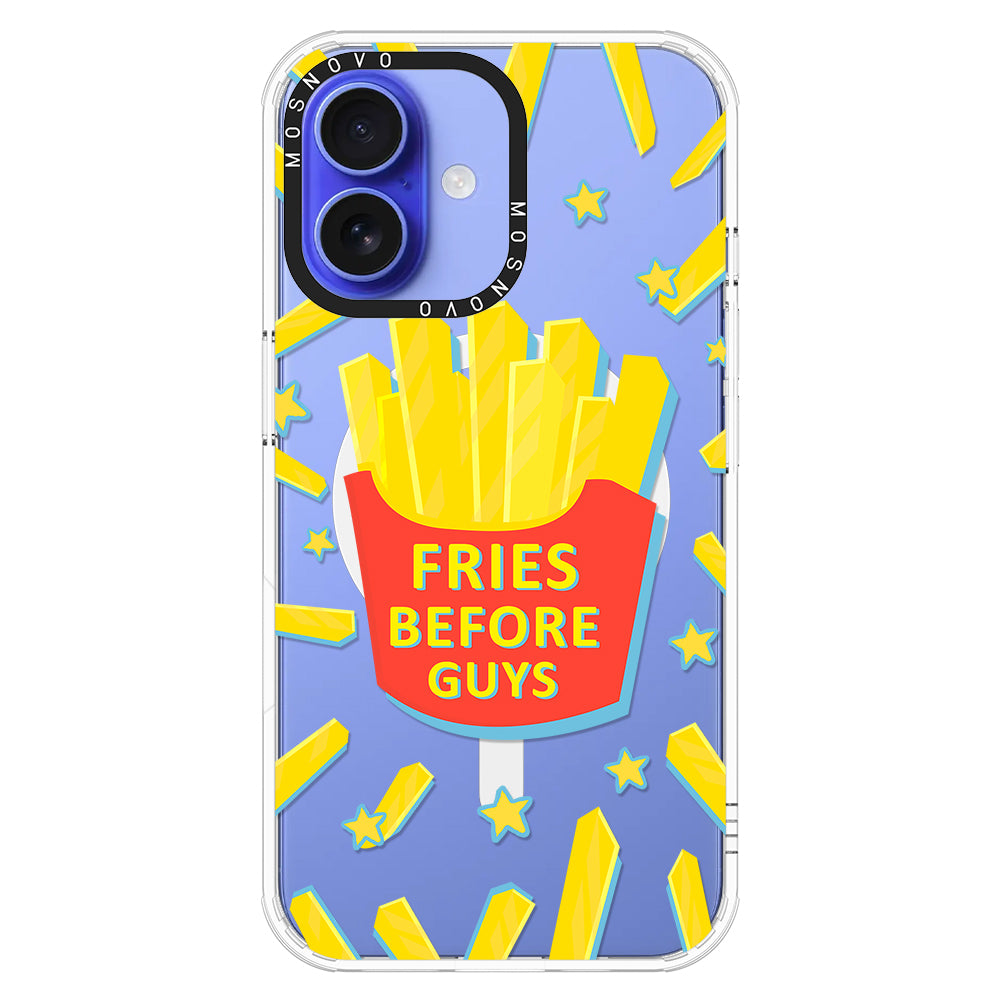 Fries Before Guys Phone Case - iPhone 16 Plus Case - MOSNOVO