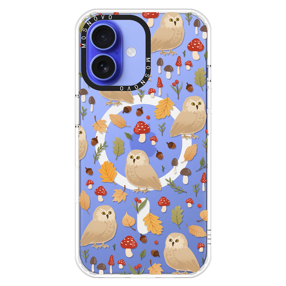 Autumn Owl Phone Case - iPhone 16 Case - MOSNOVO