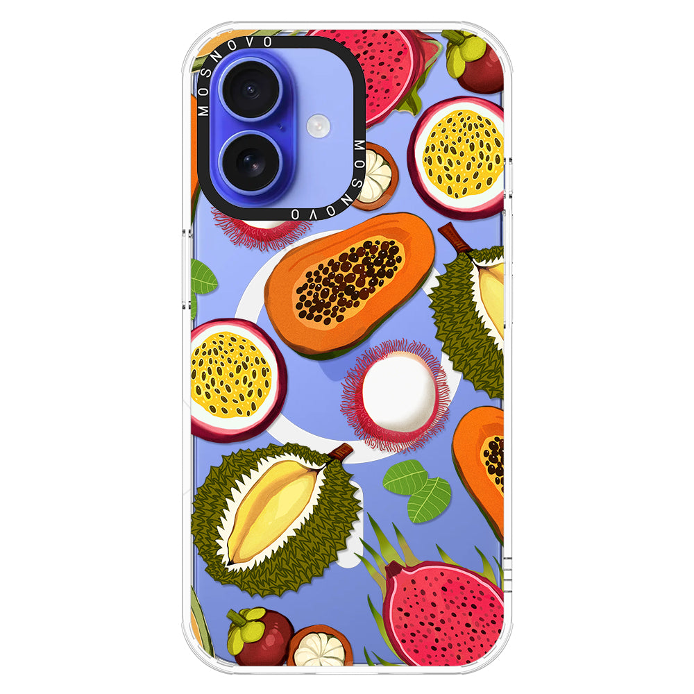 Tropical Fruit Phone Case - iPhone 16 Plus Case - MOSNOVO