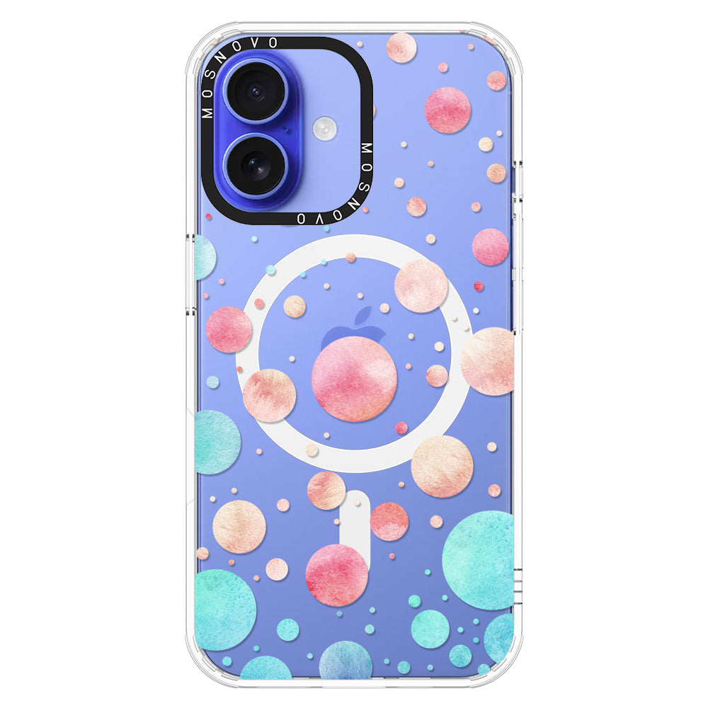 Colorful Bubbles Phone Case - iPhone 16 Case - MOSNOVO