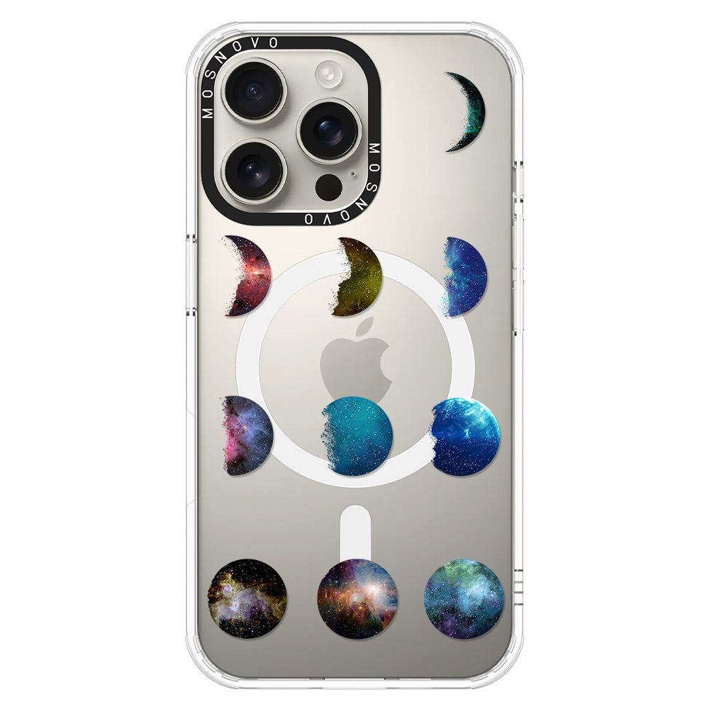 Moon Phase Phone Case - iPhone 16 Pro Max Case - MOSNOVO