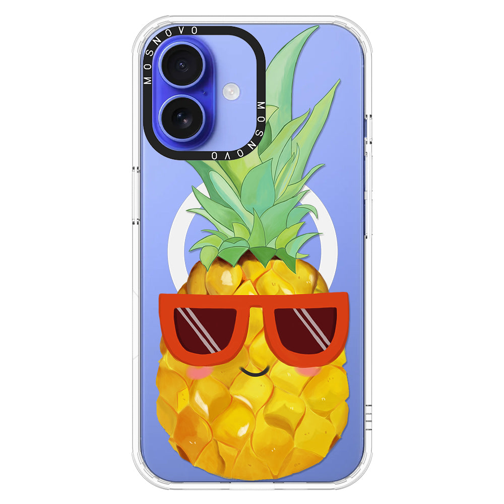 Cool Pineapple Phone Case - iPhone 16 Case - MOSNOVO