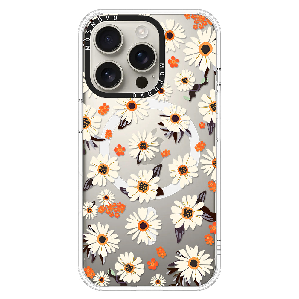 Spring Daisy Phone Case - iPhone 16 Pro Case - MOSNOVO