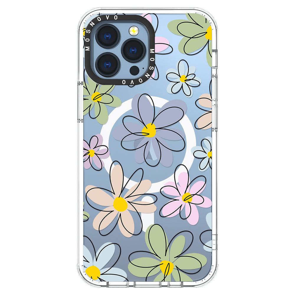 Linear Blooms Phone Case - iPhone 13 Pro Max Case