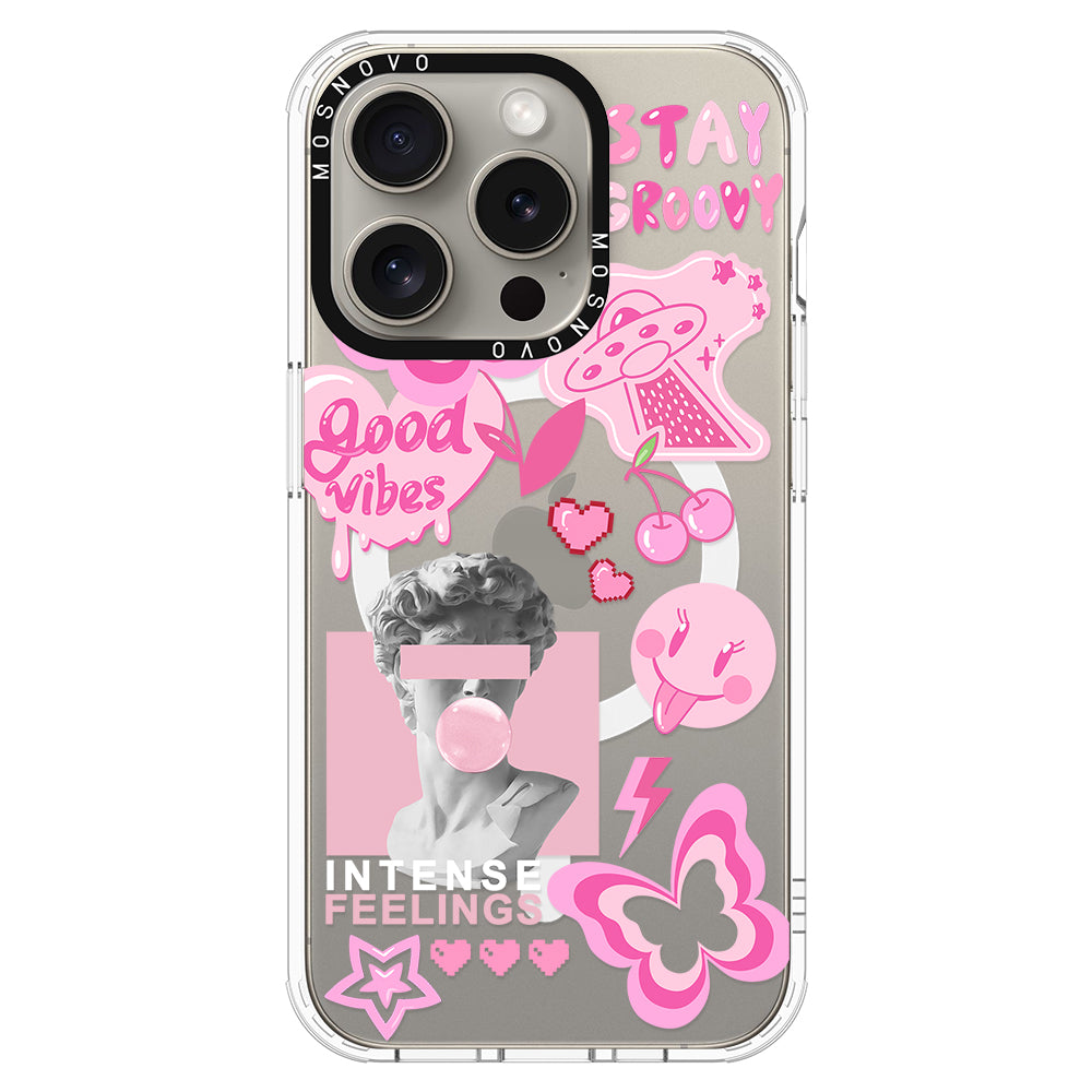 Pink Culture Phone Case - iPhone 15 Pro Case