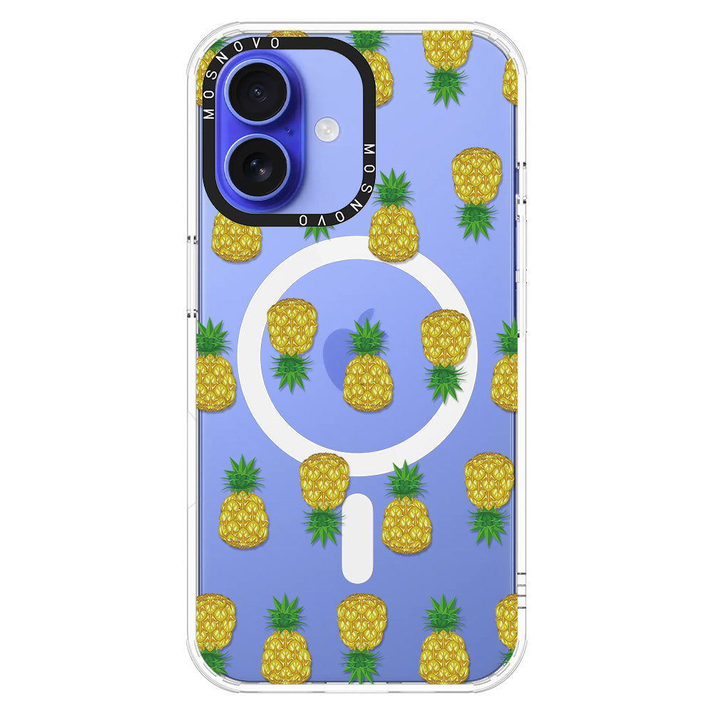 Cute Pineapples Phone Case - iPhone 16 Plus Case - MOSNOVO