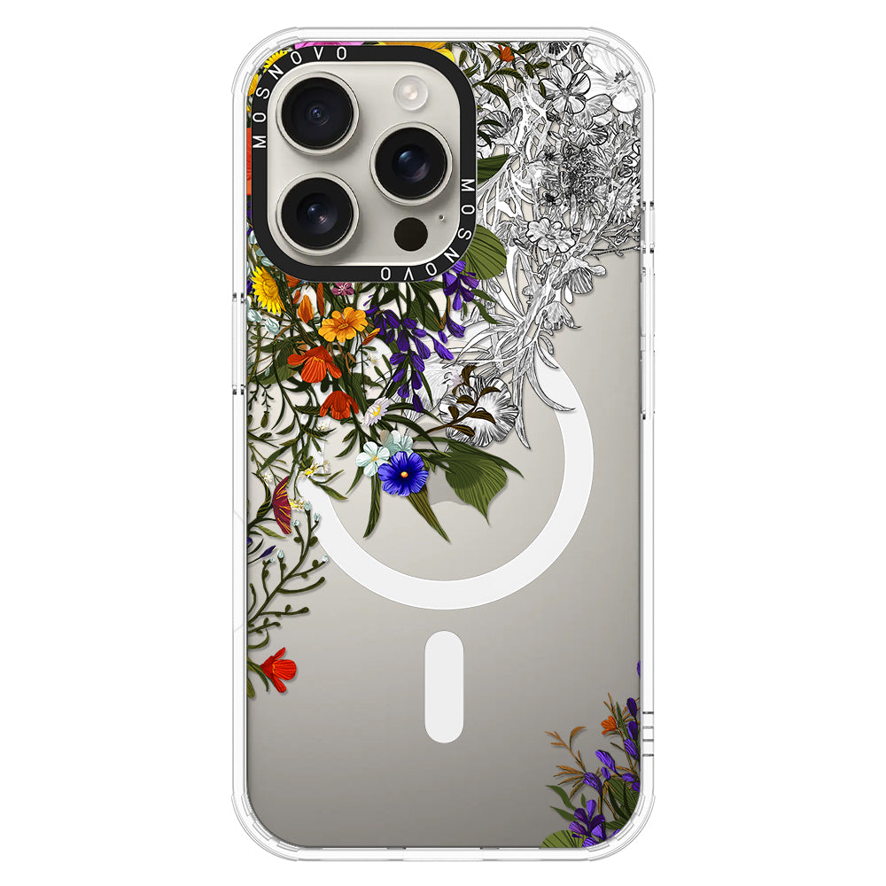 Beautiful Bloom Phone Case - iPhone 16 Pro Max Case - MOSNOVO