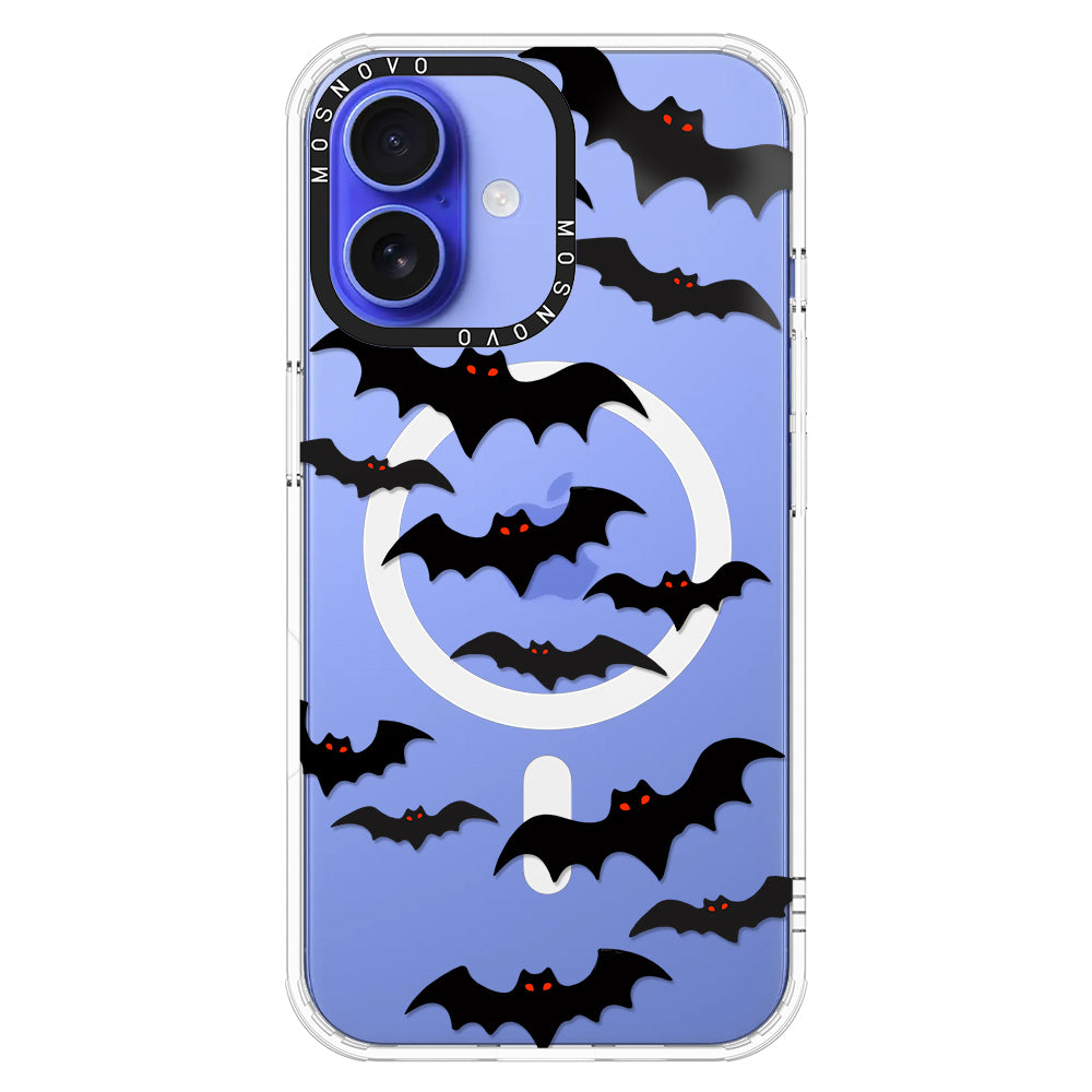 Evil Bat Phone Case - iPhone 16 Plus Case - MOSNOVO