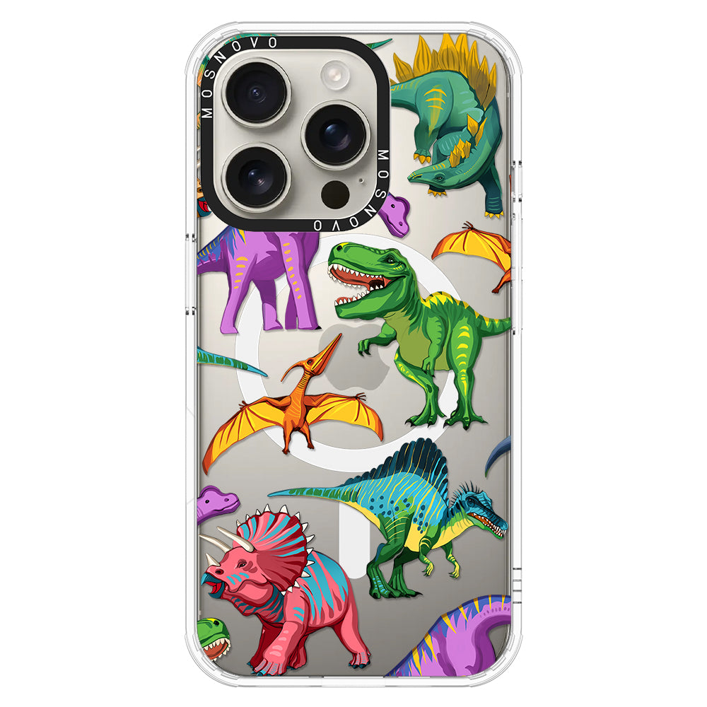 Dinosaur World Phone Case - iPhone 16 Pro Case - MOSNOVO