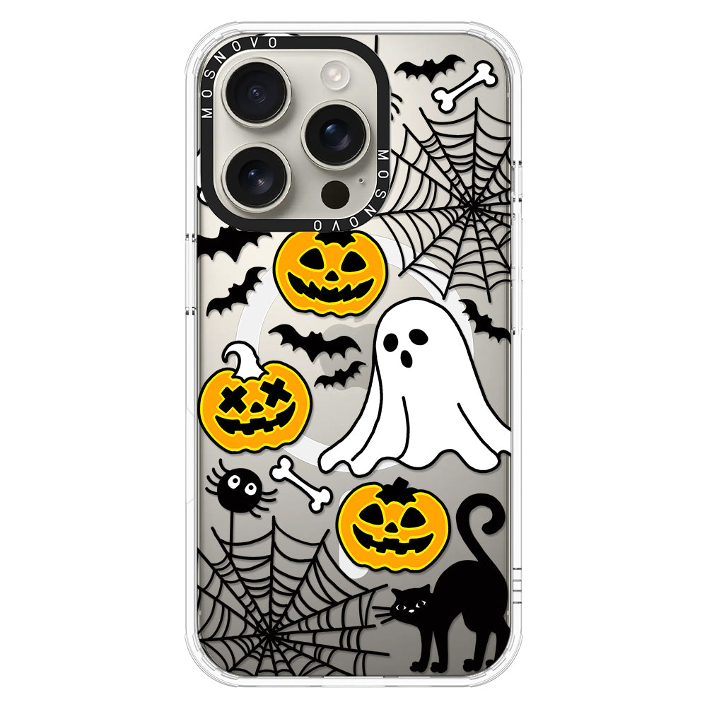 Halloween Pumpkin Phone Case - iPhone 16 Pro Case - MOSNOVO