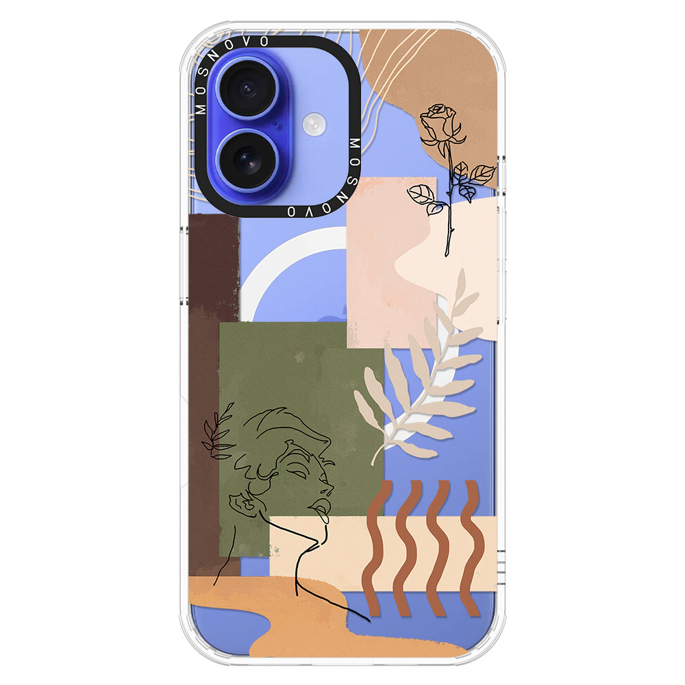 Modern Art Phone Case - iPhone 16 Case - MOSNOVO