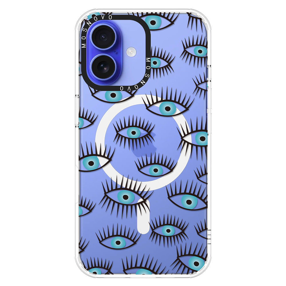 Evil Eye Phone Case - iPhone 16 Plus Case - MOSNOVO