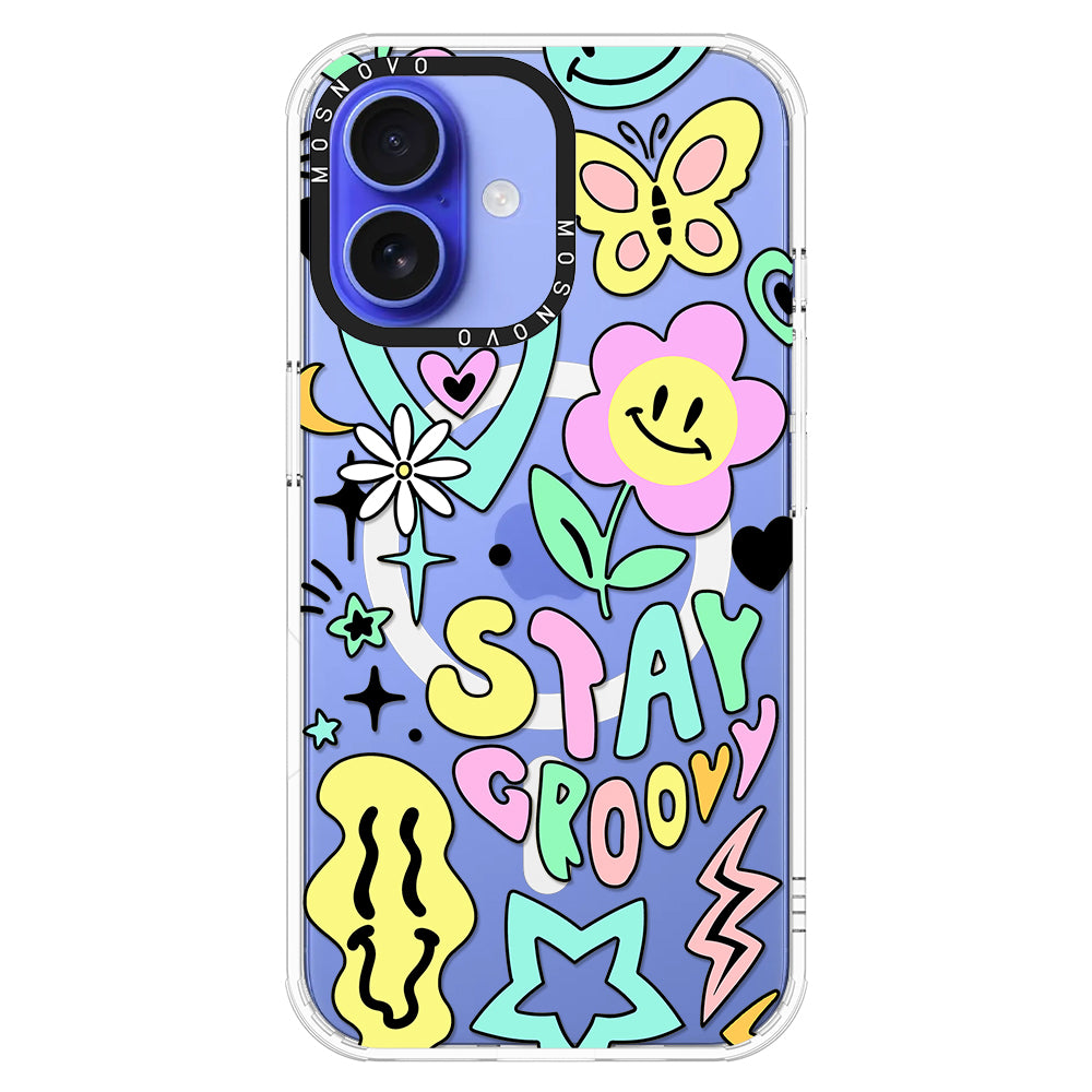 Stay Groovy Phone Case - iPhone 16 Case