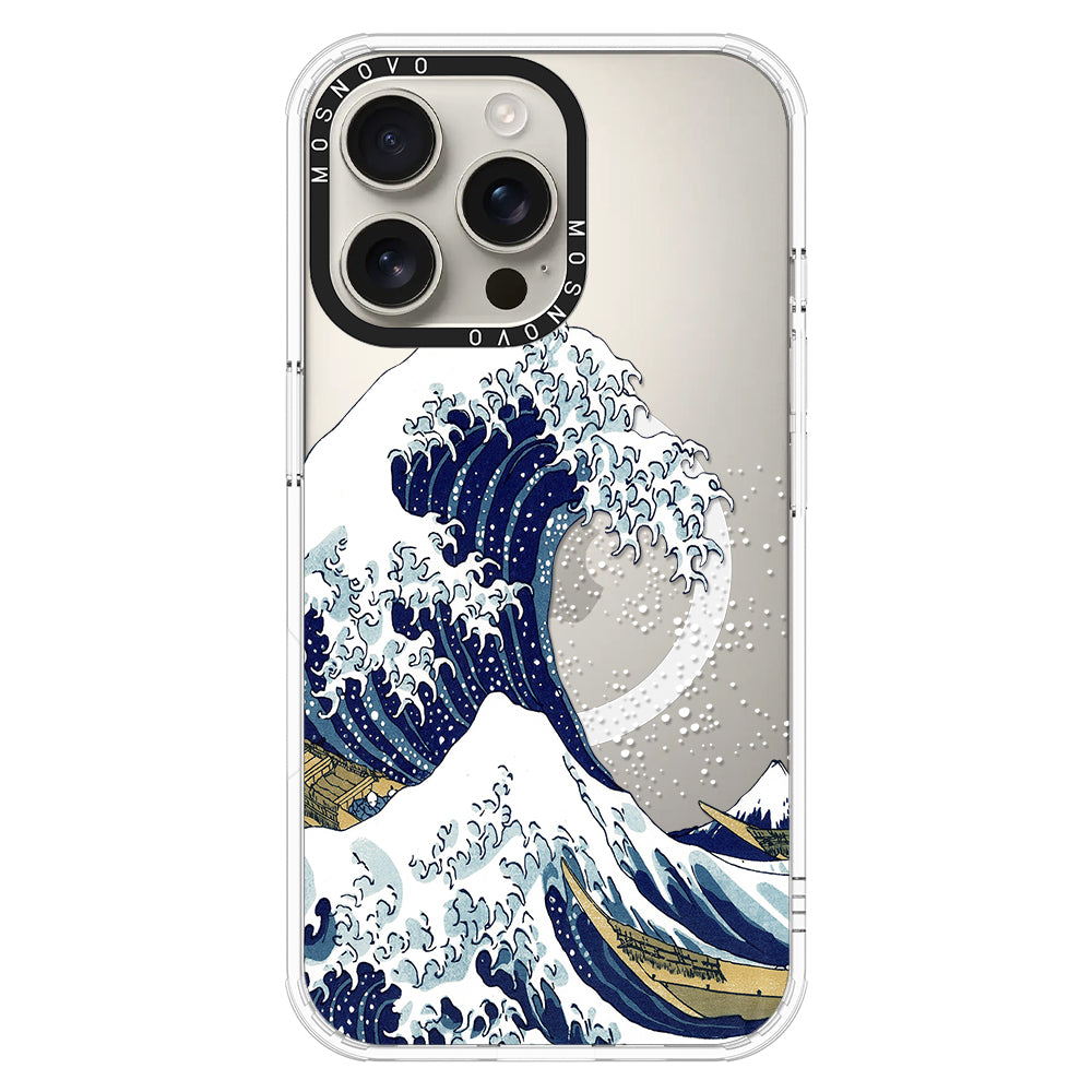 Great Wave Phone Case - iPhone 16 Pro Max Case - MOSNOVO