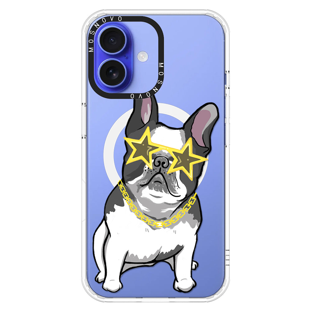 Cool French Bulldog Phone Case - iPhone 16 Plus Case - MOSNOVO