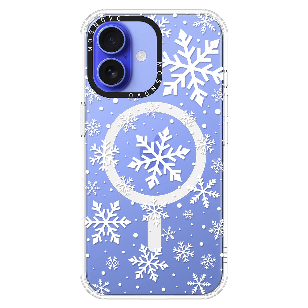 Snowflake Phone Case - iPhone 16 Case - MOSNOVO