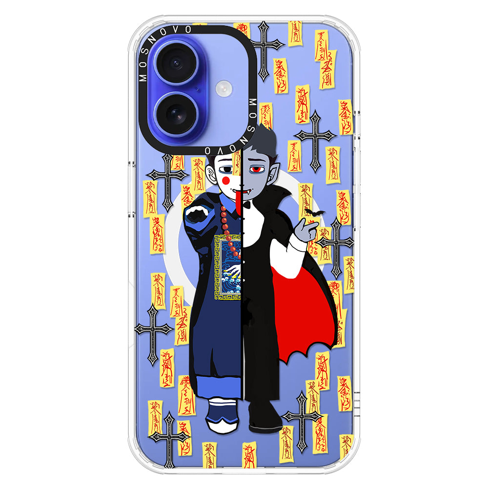 Vampire Vs Jiangshi Phone Case - iPhone 16 Plus Case - MOSNOVO