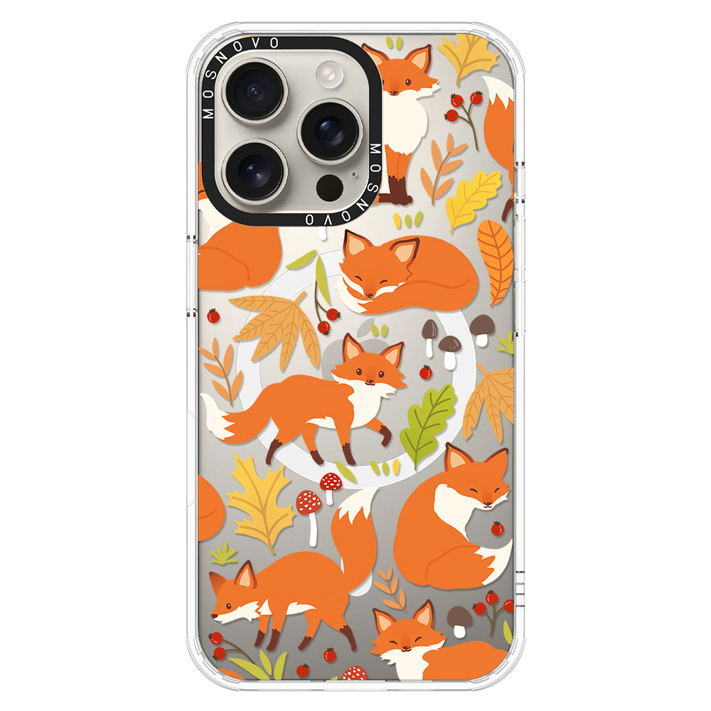 Autumn Fox Phone Case - iPhone 16 Pro Max Case - MOSNOVO