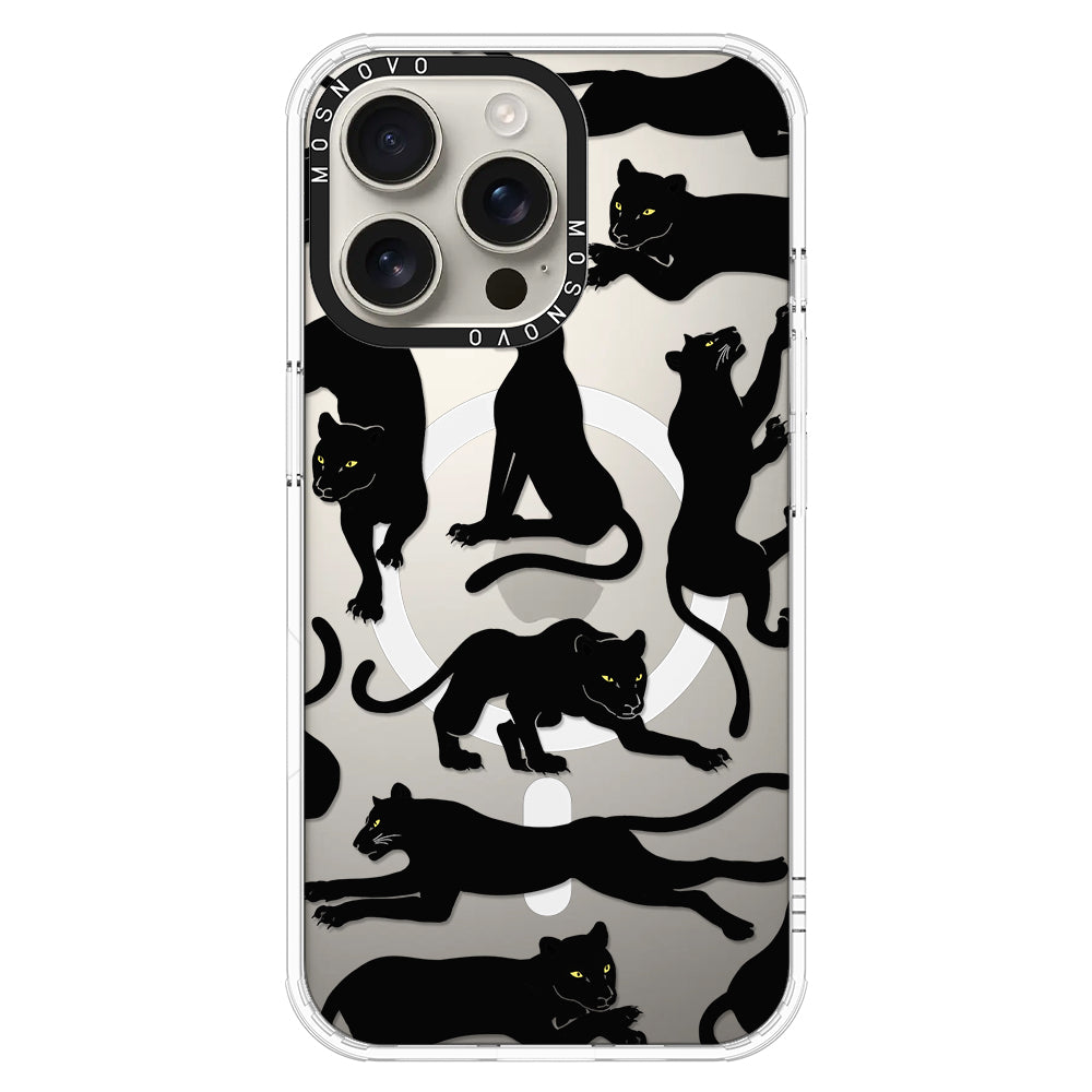 Black Panther Phone Case - iPhone 16 Pro Max Case - MOSNOVO