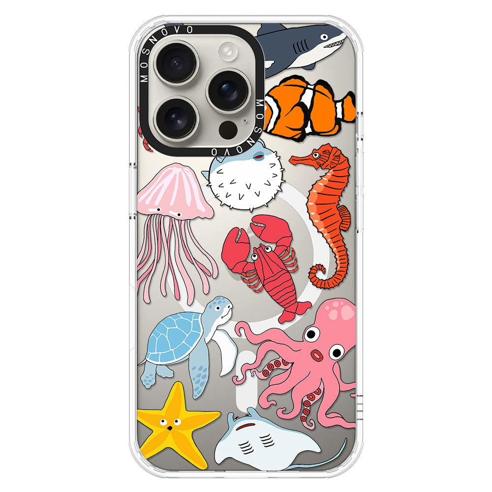 Sea World Phone Case - iPhone 16 Pro Max Case - MOSNOVO