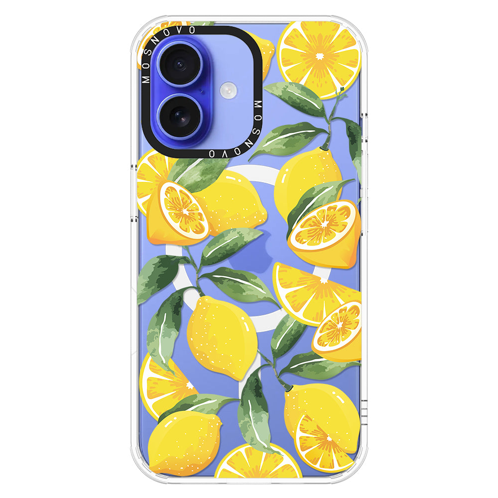 Lemon Phone Case - iPhone 16 Plus Case - MOSNOVO