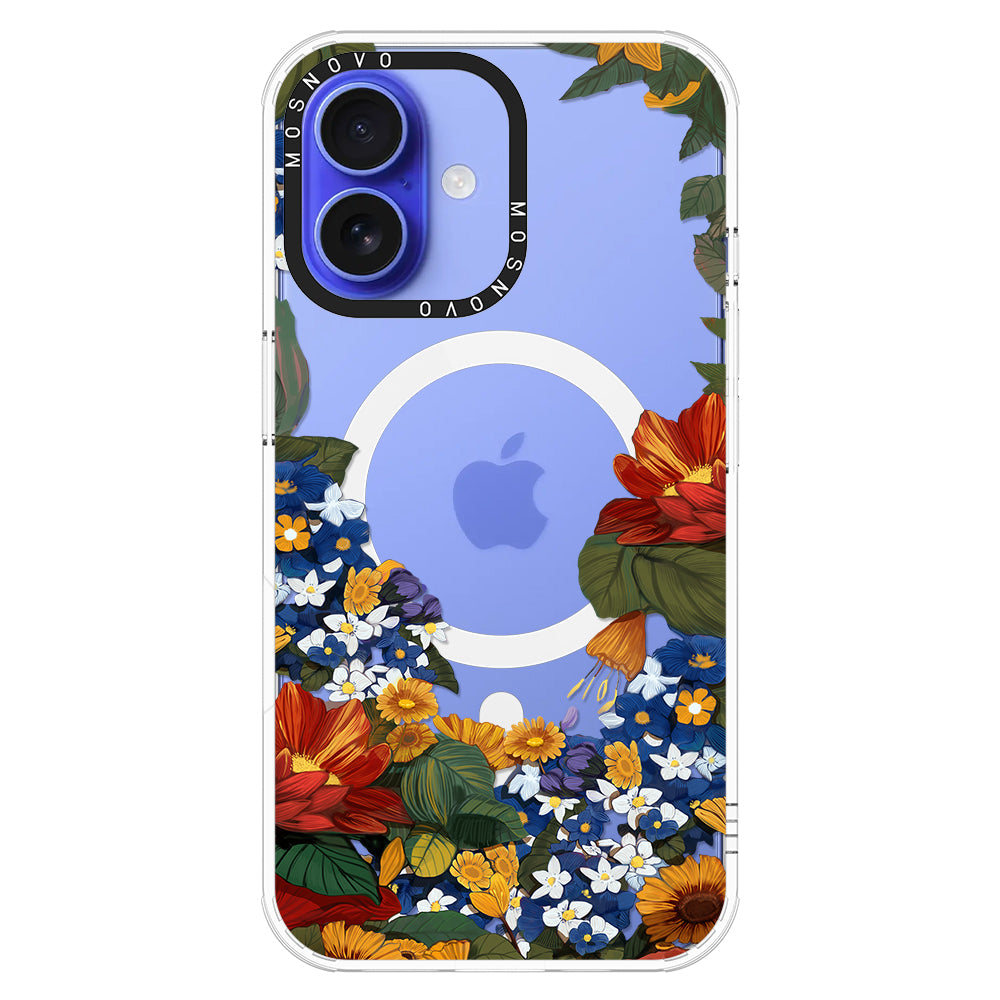 Summer Garden Phone Case - iPhone 16 Plus Case - MOSNOVO