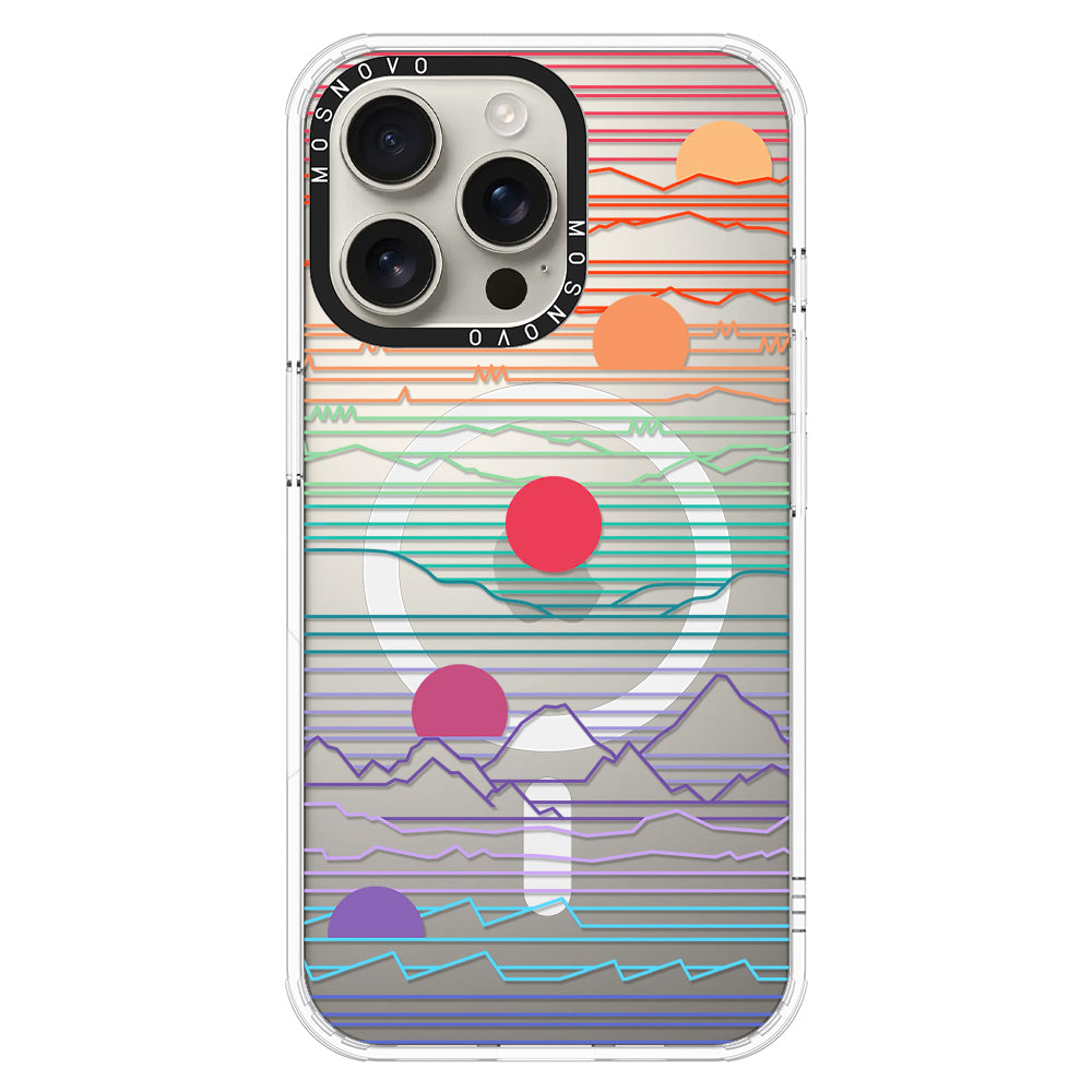 Sunset Phone Case - iPhone 16 Pro Max Case - MOSNOVO