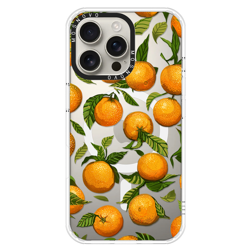 Tangerine Phone Case - iPhone 16 Pro Max Case - MOSNOVO