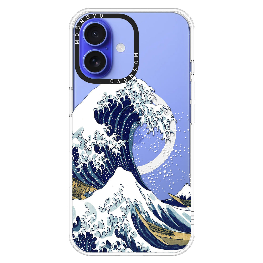 Great Wave Phone Case - iPhone 16 Plus Case - MOSNOVO